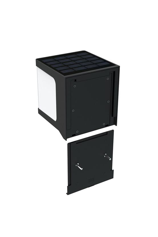 DLC Solar Küp Led Aplik 1000 Lümen Sensörlü Ip65 (SWL-18)