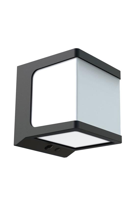 DLC Solar Küp Led Aplik 1000 Lümen Sensörlü Ip65 (SWL-18)
