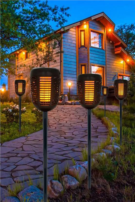 DLC Solar Led Alev Efektli Cızz Sinek Öldürme (AG034)