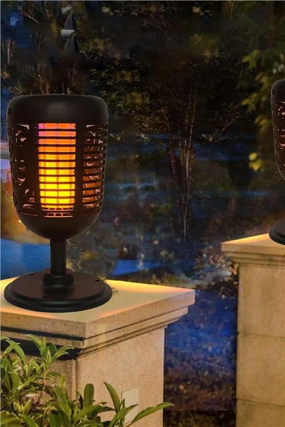 DLC Solar Led Alev Efektli Cızz Sinek Öldürme (AG034)