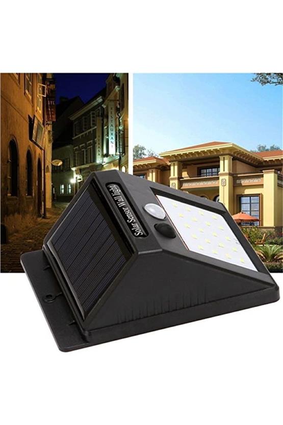 DLC Solar Panel Sensörlü 20 Led Duvar Apliği (OS022SMD1)