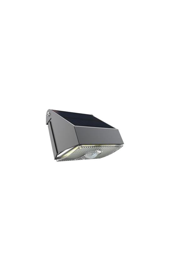 DLC Solar Sensörlü Led Aplik Siyah 1000 Lümen (SWL-11)