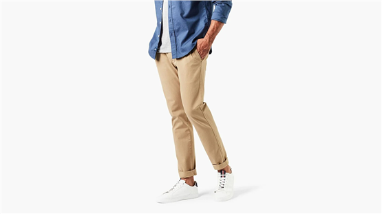 Dockers 7576300000 614 Beıge Erkek Smart 360 Flex Ultımate Skınny Fıt Chıno Pantolon