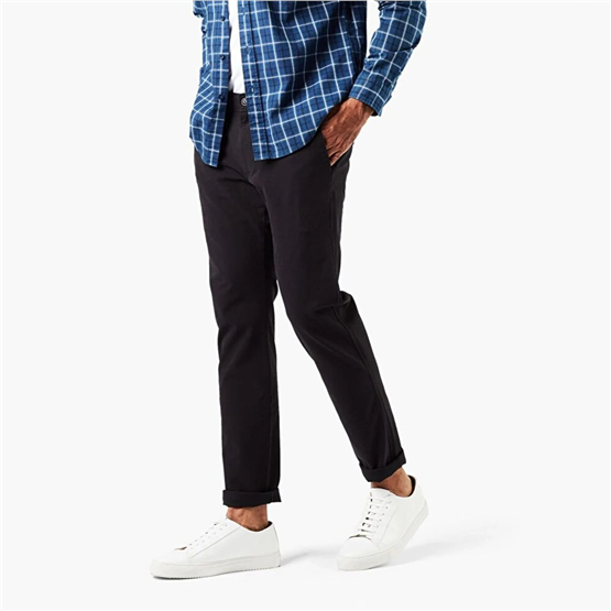 Dockers 7576300060 001 Black Erkek Smart 360 Flex Ultımate Skınny Fıt Chıno Pantolon