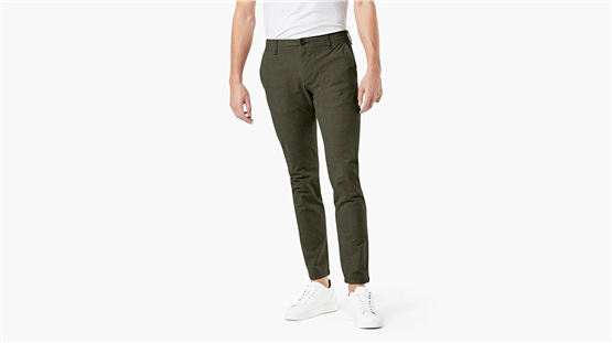 Dockers 7576300090 300 Green Erkek Smart 360 Flex Ultımate Skınny Fıt Chıno Pantolon