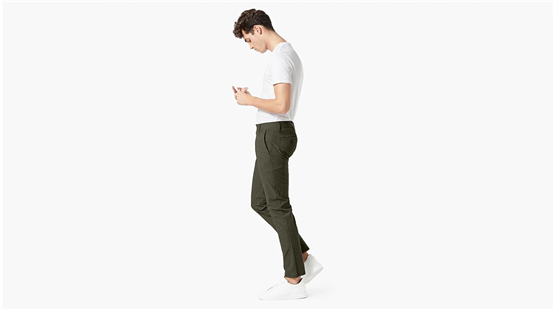 Dockers 7576300090 300 Green Erkek Smart 360 Flex Ultımate Skınny Fıt Chıno Pantolon