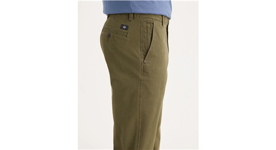 Dockers 7948800090 300 Green Erkek Smart 360 Flex Ultımate Slım Fıt Chıno Pantolon