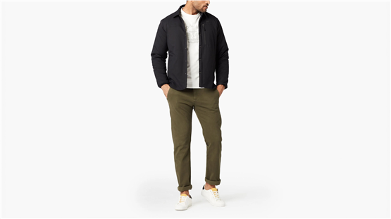 Dockers 7948800090 300 Green Erkek Smart 360 Flex Ultımate Slım Fıt Chıno Pantolon