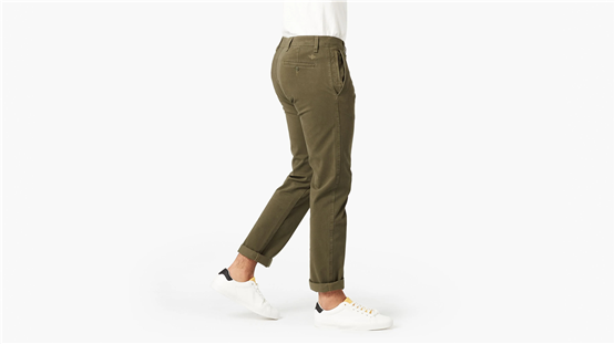 Dockers 7948800090 300 Green Erkek Smart 360 Flex Ultımate Slım Fıt Chıno Pantolon