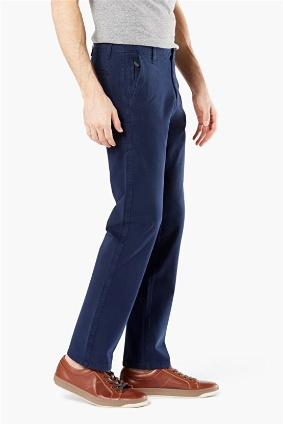 Dockers 7948800120 400 Blue Erkek Smart 360 Flex Ultımate Slım Fıt Chıno Pantolon