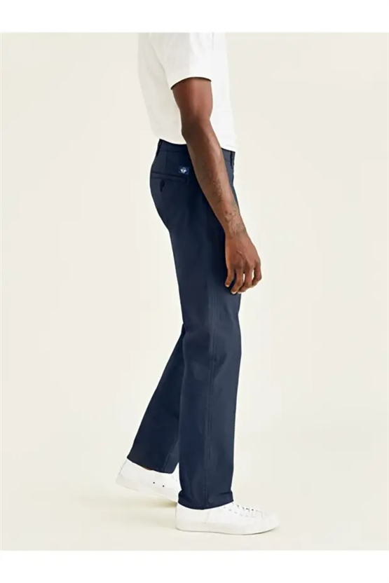 Dockers 8446700060 400 Blue Erkek Smart 360 Flex Ultımate Straıght Fıt Chıno Pantolon