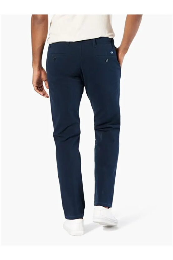 Dockers 8446700060 400 Blue Erkek Smart 360 Flex Ultımate Straıght Fıt Chıno Pantolon