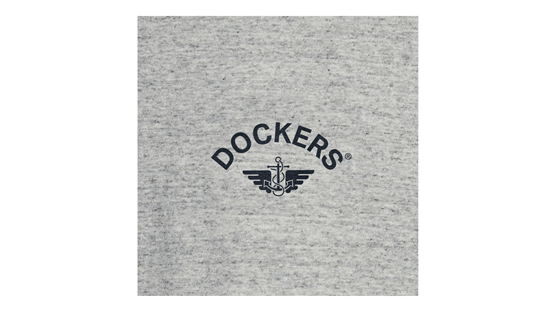 Dockers A110301310 25G Grey Erkek Grafık Logo Slım T-Shırt