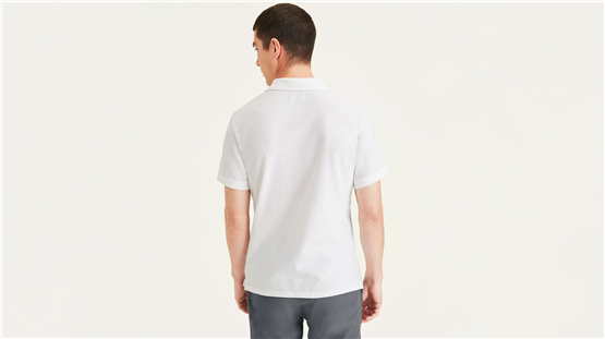 Dockers A115900010 614 Beıge Erkek Rıb Collar Slım Polo T-Shırt
