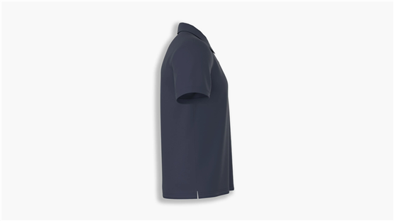 Dockers A115900020 400 Blue Erkek Rıb Collar Slım Polo T-Shırt