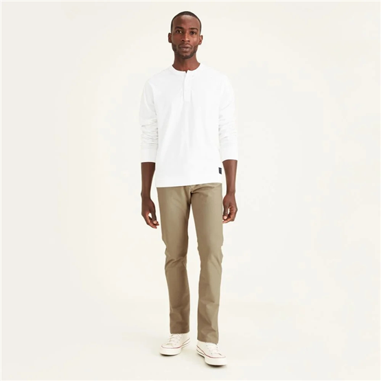 Dockers A141900000 614 Beıge Erkek Smart 360 Comfort Knıt Slım Fıt Chıno Pantolon