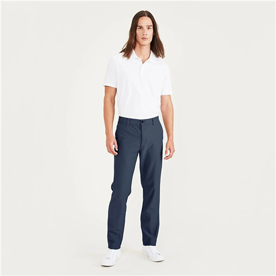 Dockers A141900080 400 Blue Erkek Smart 360 Comfort Knıt Slım Fıt Chıno Pantolon