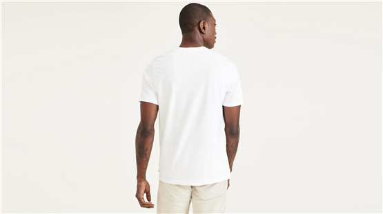 Dockers A314300000 614 Beıge Erkek Bısıklet Yaka Slım T-Shırt