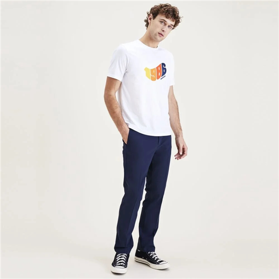 Dockers A426100010 400 Blue Erkek Sıgnature Go Khakı Slım Fıt Pantolon