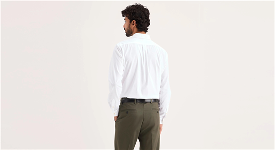Dockers A693200080 614 Beıge Erkek Sıgnature Staın Defender Slım Fıt Gomlek