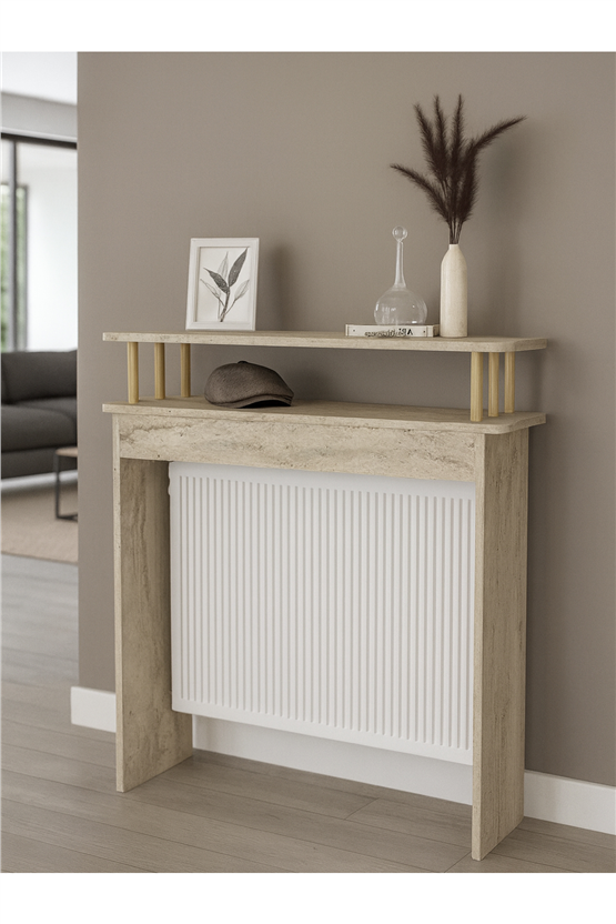 Dorpek Arakis Petek Üstü Dresuar - Traverten
