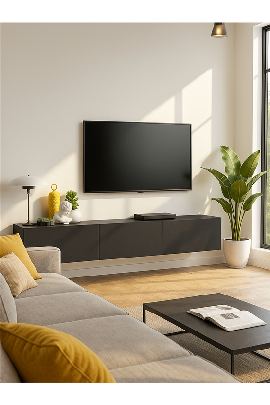 Dorpek Cercei Tv Ünitesi 180 Cm Antrasit