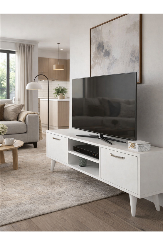 Dorpek Dale Tv Sehpası Beyaz