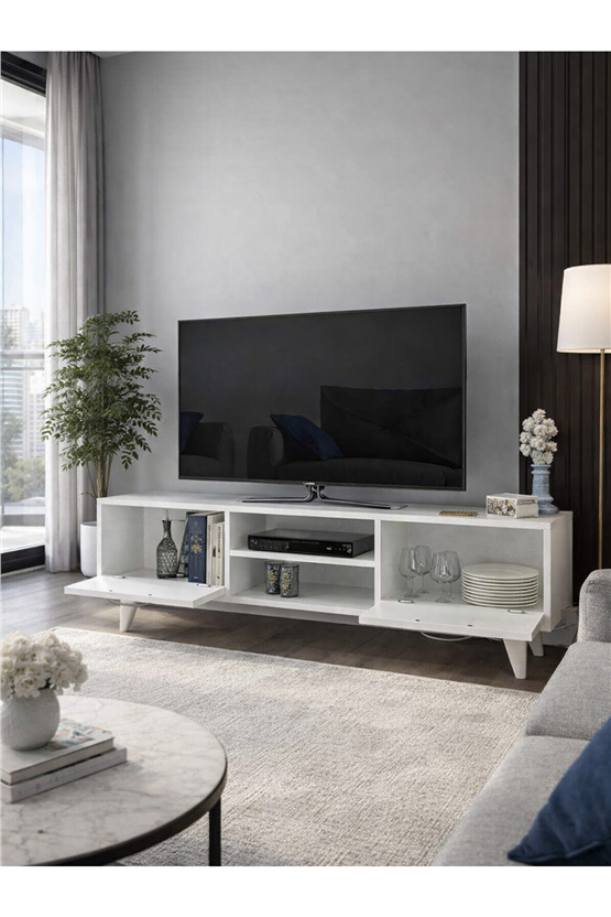 Dorpek Dale Tv Sehpası Beyaz