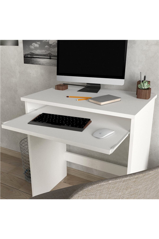 Dorpek Gilda Bilgisayar Pc Çalışma Laptop Masası Beyaz