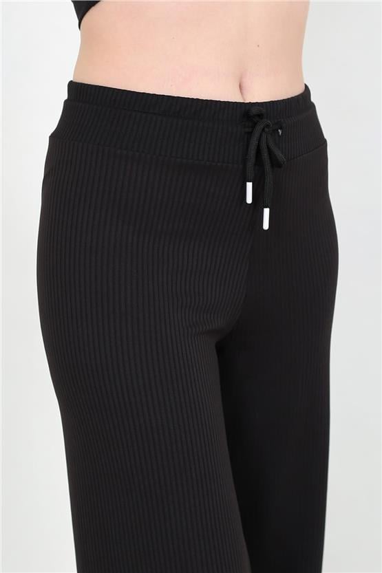 Dynamıc Y24 164 Sıyah  Genıs Fıtıllı Genıs Paca Tayt