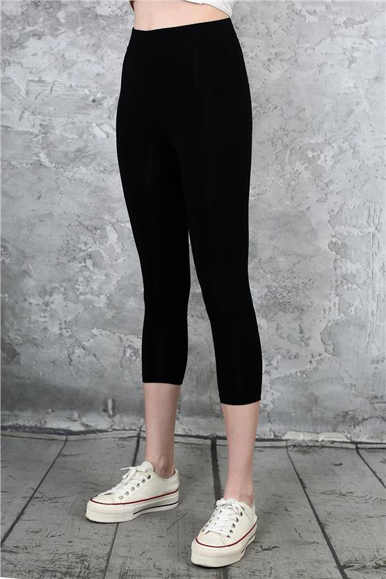 Dynamıc Y24 164 Sıyah  Genıs Fıtıllı Genıs Paca Tayt