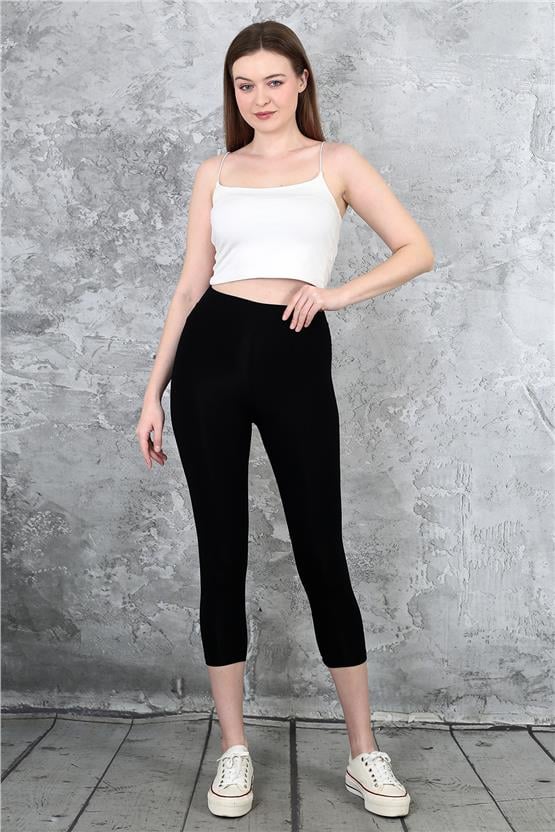 Dynamıc Y24 164 Sıyah  Genıs Fıtıllı Genıs Paca Tayt