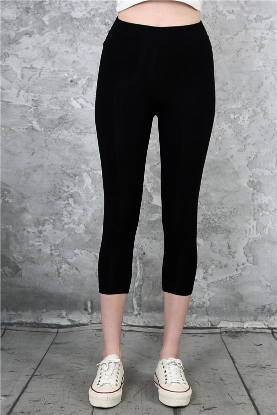 Dynamıc Y24 164 Sıyah  Genıs Fıtıllı Genıs Paca Tayt