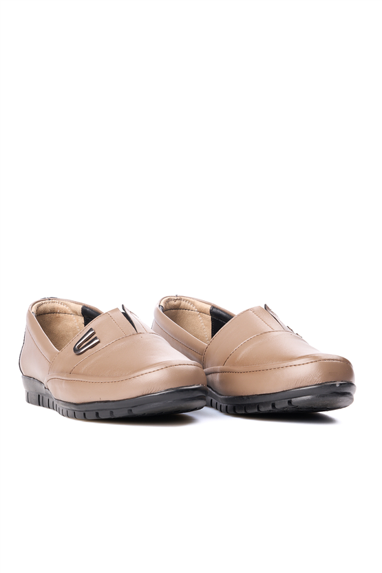 Edik 137Mt Vizon Kadın Comfort Ayakkabı