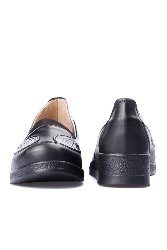 Edik 144Lp Siyah Kadın Comfort Ayakkabı