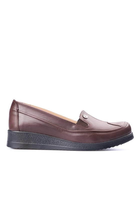 Edik 144Lp Taba Kadın Comfort Ayakkabı