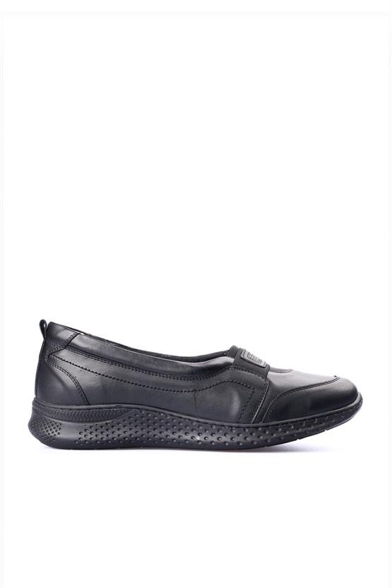 Edik F210 Siyah Kadın Comfort Ayakkabı