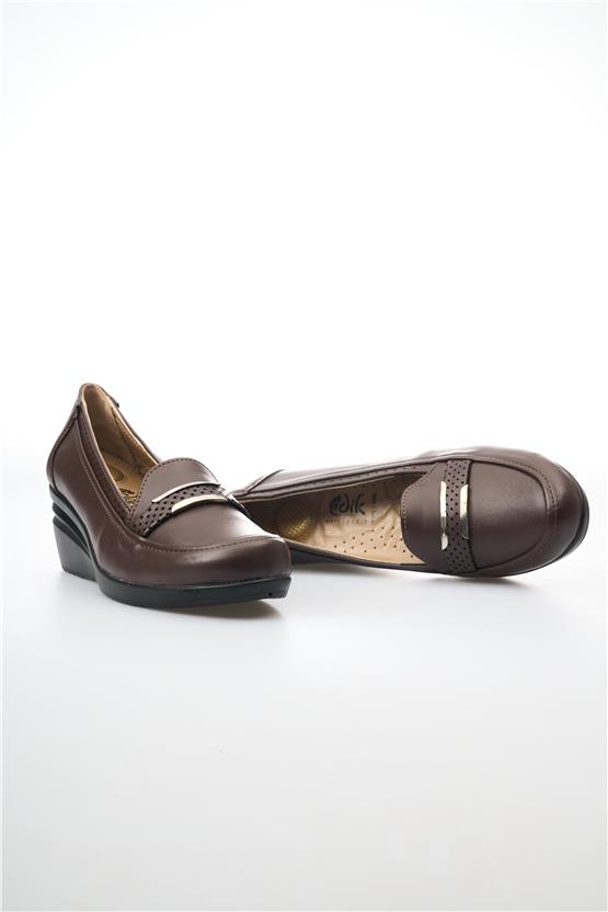 Edik Hs524 Kahverengi Kadın Ayakkabı