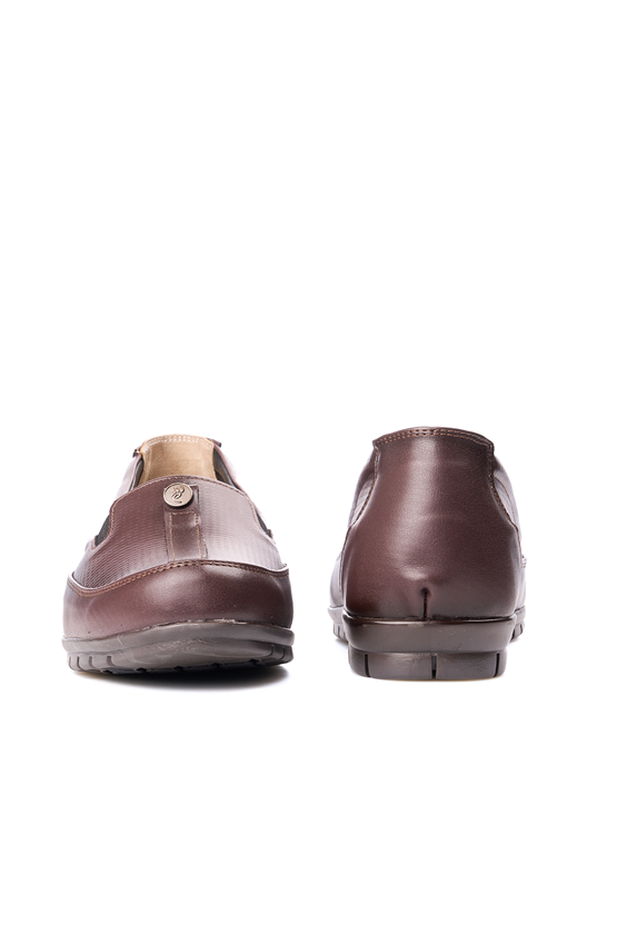 Edik M184 Kahverengi Kadın Comfort Ayakkabı