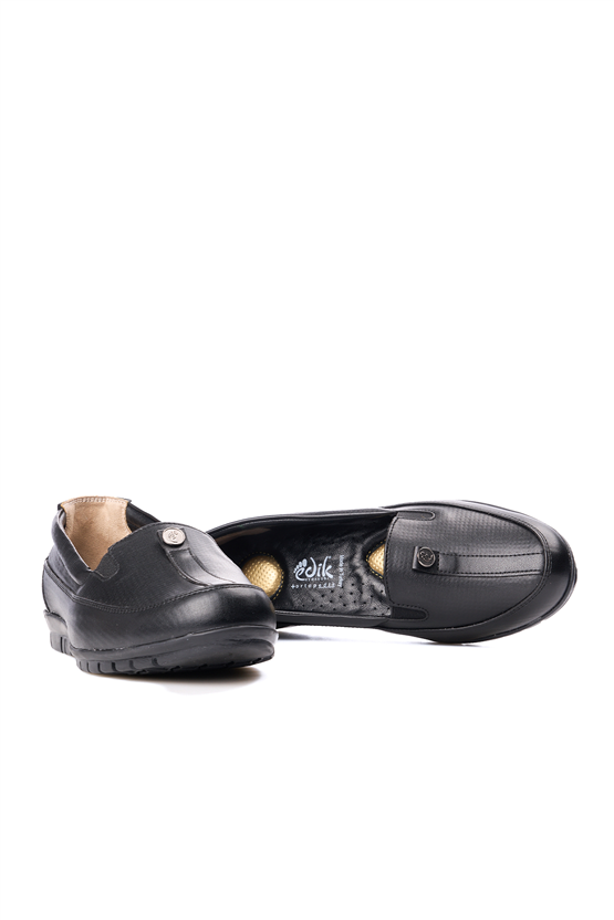 Edik M184 Siyah Kadın Comfort Ayakkabı