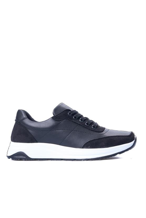 Elmisa 021 Siyah Beyaz Kadın Casual Ayakkabı