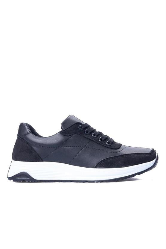 Elmisa 021 Siyah Beyaz Kadın Casual Ayakkabı