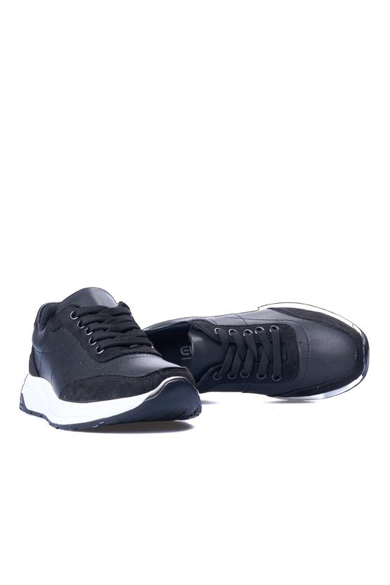 Elmisa 021 Siyah Beyaz Kadın Casual Ayakkabı