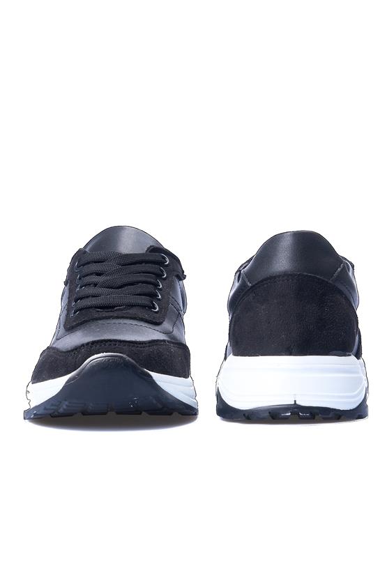 Elmisa 021 Siyah Beyaz Kadın Casual Ayakkabı