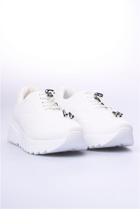 Elmisa 1703 Beyaz Kadın Ayakkabı