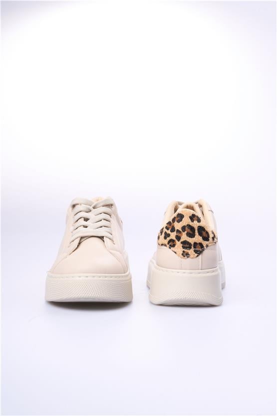 Elmisa 1911 Bej Kadın Ayakkabı