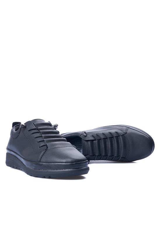 Elmisa 250 Siyah Kadın Comfort Ayakkabı