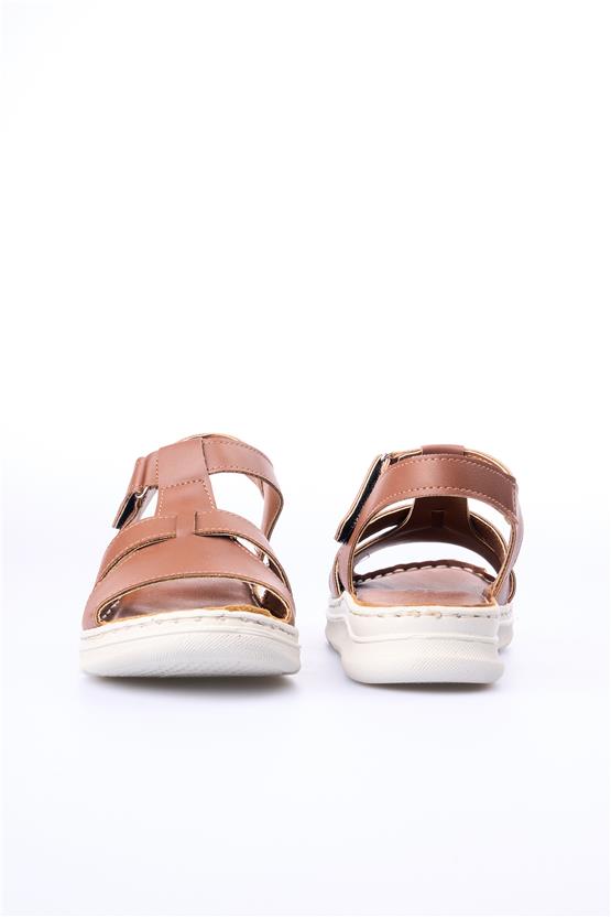 Elmisa 500 Kahve Kadın Sandalet