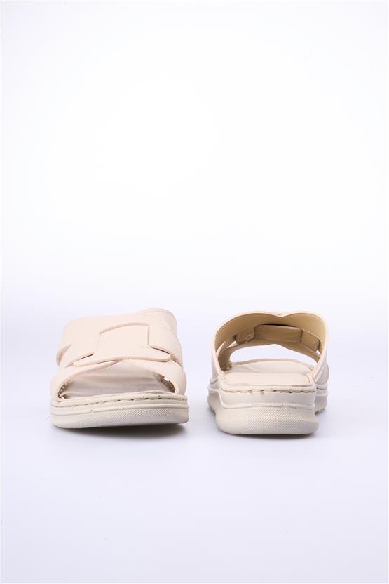 Elmisa 531 Bej Kadın Terlik