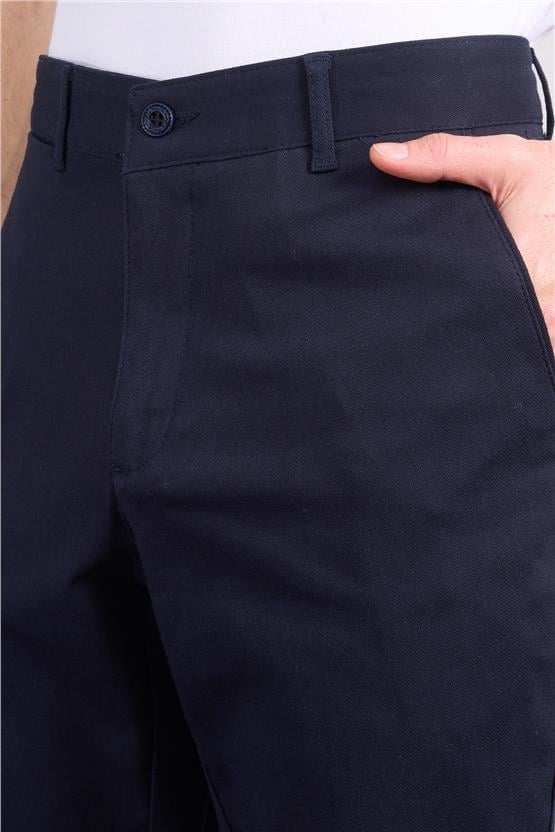 Erpant 1 Lacivert Erkek Pamuk Gabardin Regular Pantolon